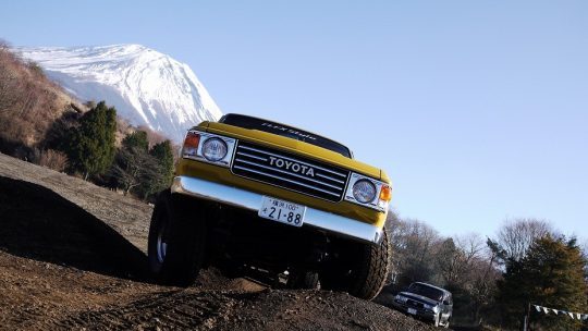 ランクル60LG マスタードイエロー デモカー 富士山 Mt.fuji