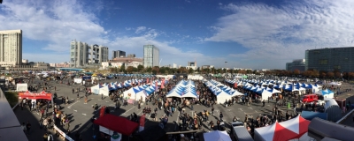 イナズマフェスティバル_2017_船の加科学館_お台場_会場_全景