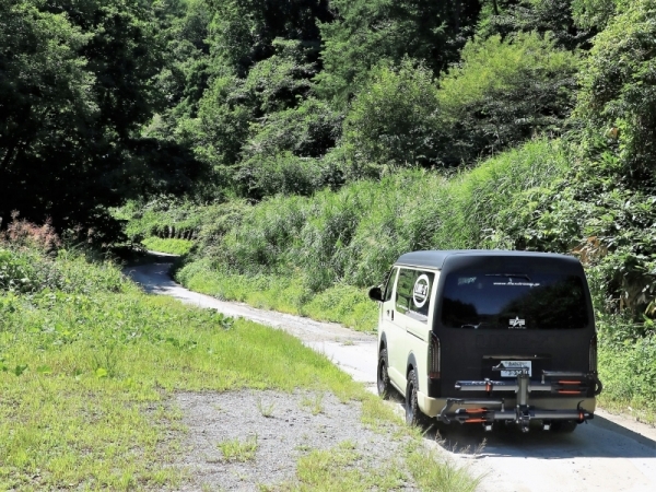 リフトアップ_カスタム_LINEX_山間部_信州_長野県_細道