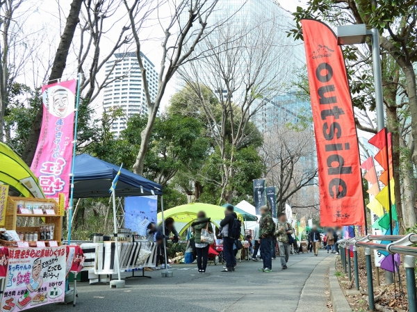 TOKYOoutsideFestival2017_新宿中央公園_様子