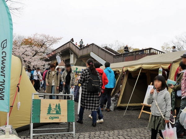 アウトドアデイジャパン2017_代々木公園_キャンパルジャパン_OGAWA_ブース