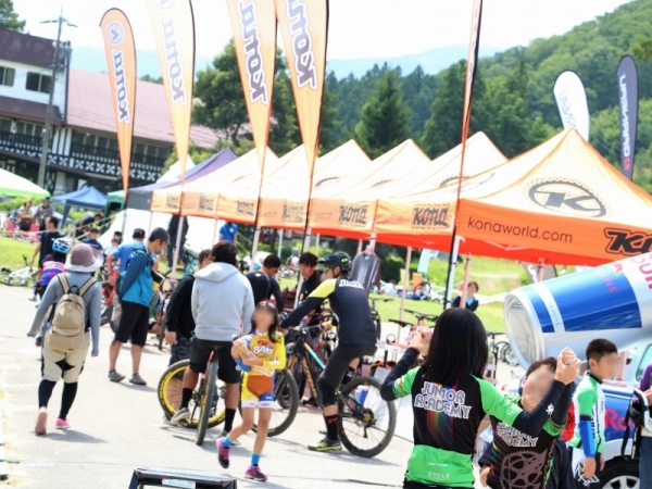 AKIGREENCUPFESTIVAL_白馬岩岳_イベント_KONA_ブース_2018年モデル_MTB