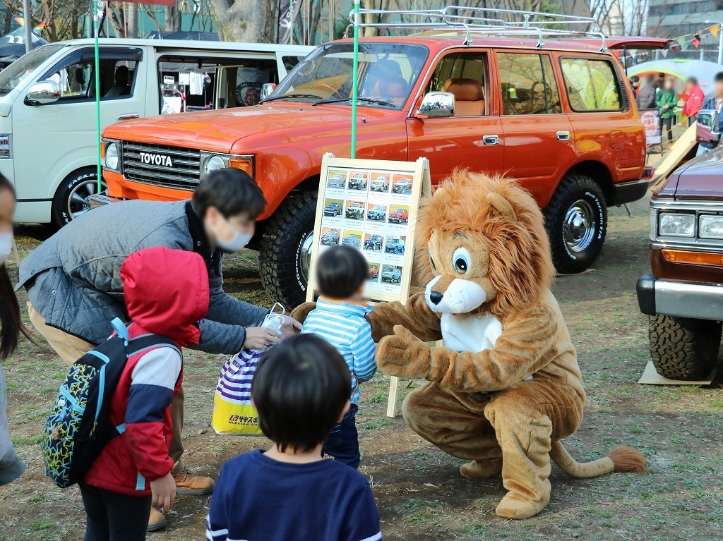 OKYOoutsideFestival_2017_新宿中央公園_FDライオン_子供たち_人気_フレックスドリーム_ブース