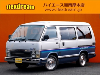 ハイエースワゴン50系 角目四灯ヘッドライトカスタム 中古車 1