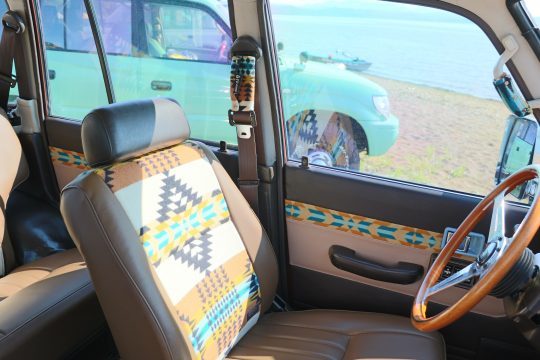 PENDLETON（ペンドルトン）コラボシート 内貼り生地も張替済み