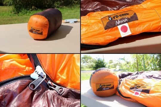 NANGA ナンガ シュラフ 寝袋 アウトドア キャンプに便利 無印良品 津南キャンプ場