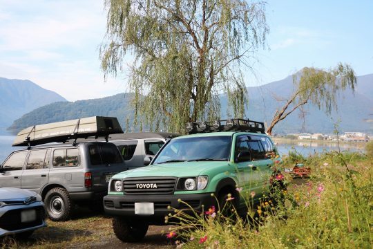 バスプロ 内山幸也プロ デモカー ランクル100丸目換装 FDclassic カスタムデモカー ウッチー号