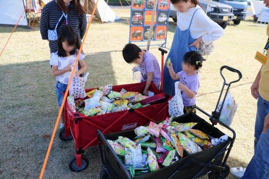 ドッヂビーでディスゲッター お菓子コース アウトドアフェスティバル 昭和記念公園