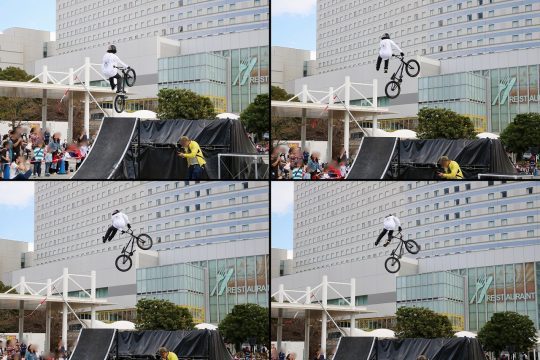 アクティブキッズフェスタ エアートリックサーカス BMX MTB