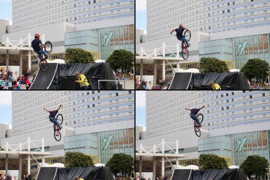 アクティブキッズフェスタ エアートリックサーカス BMX MTB