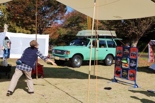 ドッヂビーでディスゲッター アウトドアフェスティバル 昭和記念公園