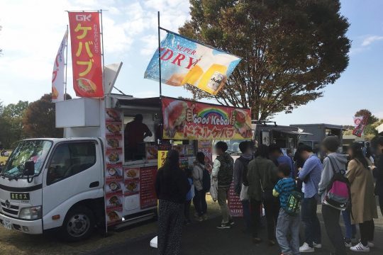 フードコーナー アウトドアフェスティバル イマタマフェスティバル 昭和記念公園