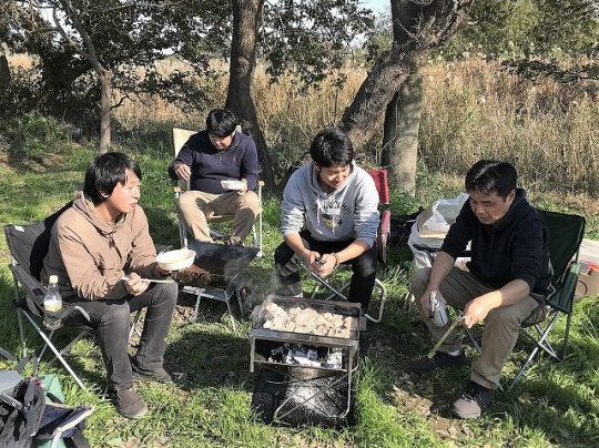 BBQ オフロード走行会 アウトドア