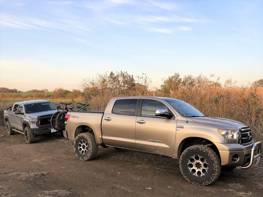 ustoyota tundra アウトドアによく似合うタンドラ