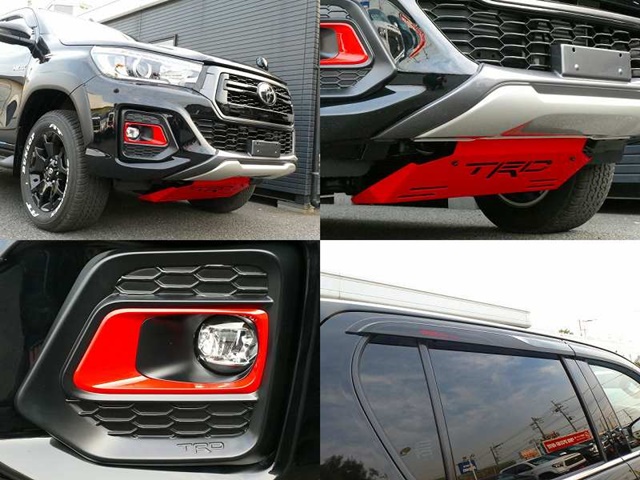 ハイラックスTRDフロントアンダーカバー ハイラックス用TRDフロント 