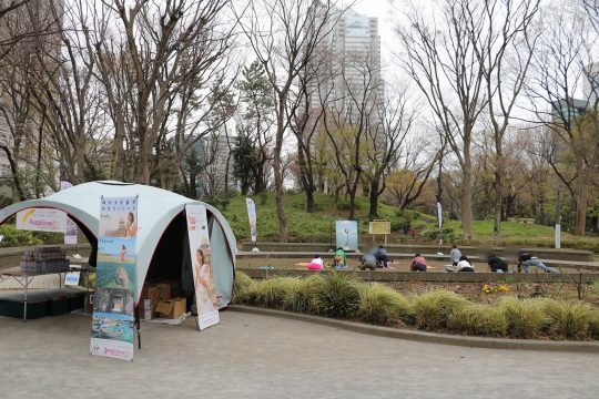 東京アウトサイドフェスティバル2019 アウトドア ヨガ