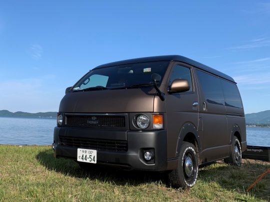 GOOUTCAMP_天神浜オートキャンプ場_ハイエース_丸目_FD-classic_vanlife_flexdream