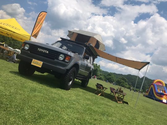 アウトドアパークみちのく公園 ランクル80 丸目換装 FD-classic86