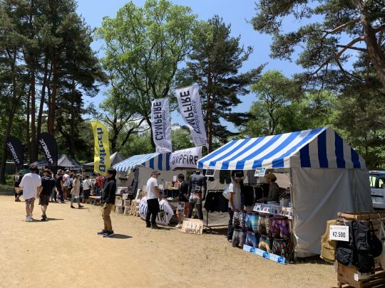 アパレルブランド_出展ブース_GOOUTCAMP