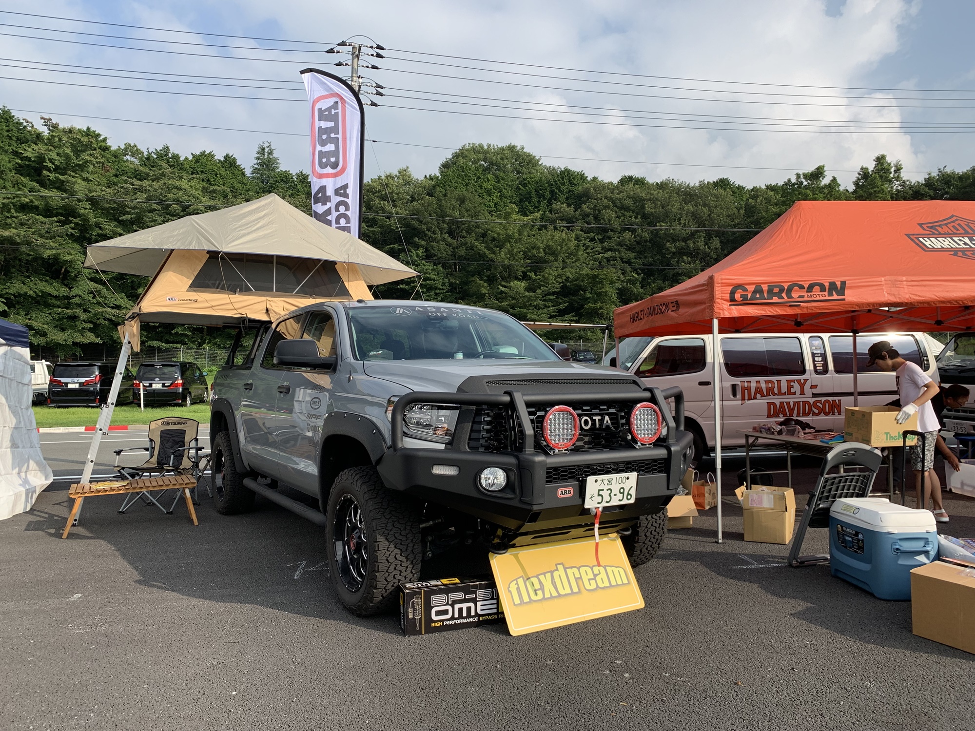 Ikura S American Festival 富士スピードウェイにarb4x4 Accessoriesカスタムのタンドラで出展参加致しました Usトヨタ専門店カスタム情報ブログ Flexdream