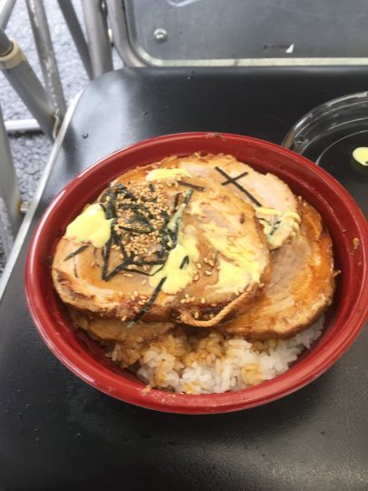 ミート工房かわば ロースハム　チャーシュー丼 お肉の祭典2019