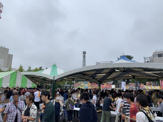 高崎市 もてなし広場会場 お肉の祭典