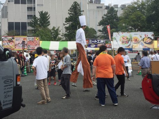 高崎駅前 もてなし広場 お肉の祭典