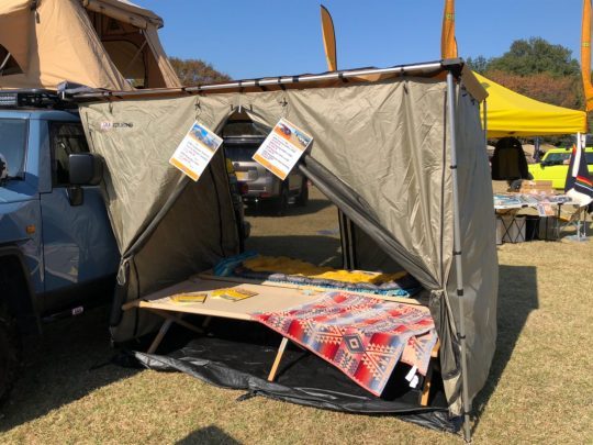 ARB4x4awning room outdoorpark2019展示 FJクルーザー