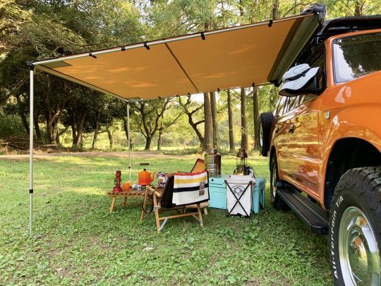 ARB4x4awning 手軽にデイキャンプを楽しむテント