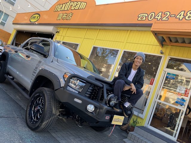 プロスノーボーダー 角野 友基 プロにusトヨタ フルサイズピックアップトラック タンドラをご納車 Usトヨタ専門店カスタム情報ブログ Flexdream