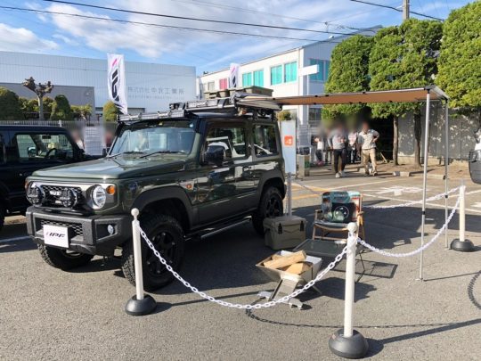 IPFファン感謝デー展示 スズキジムニー ARB4x4カスタム