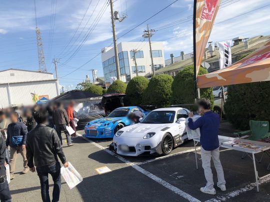 カスタムデモカーが多数展示 ipf_fanfest_2019