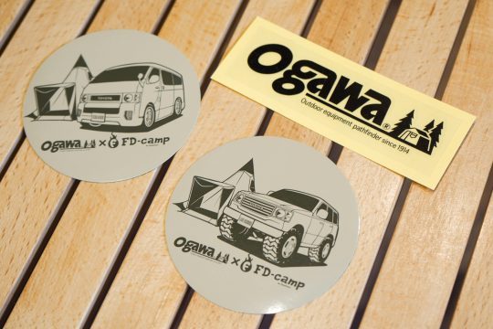 ogawa-fdcamp オリジナルステッカー