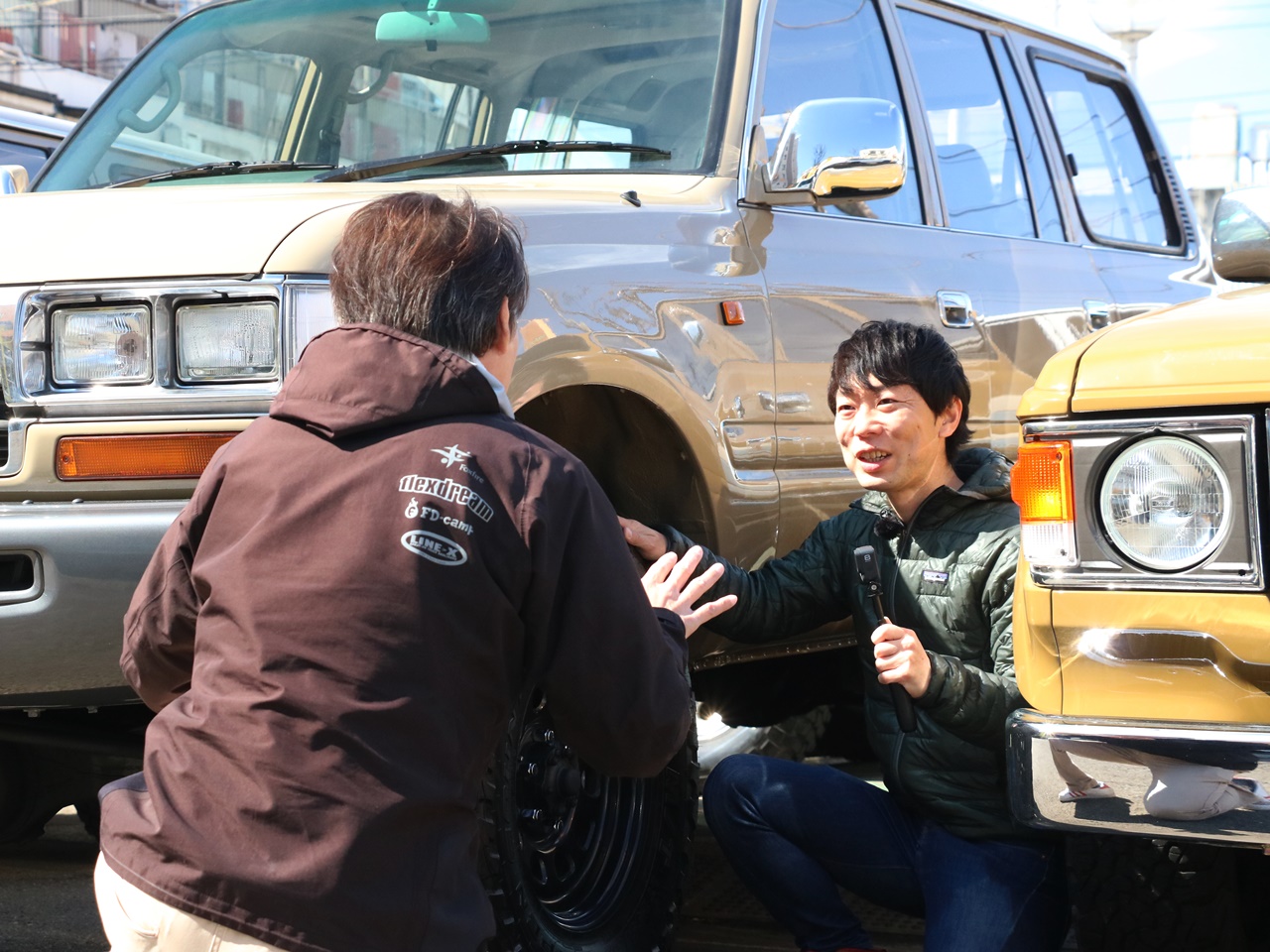 You Tubeキャンプ動画 タナちゃんねる にランクル調布店取材撮影のパート2 車紹介編 が公開 いよいよランクルの魅力を実車でご紹介 ランクル専門店カスタム情報ブログ Flexdream