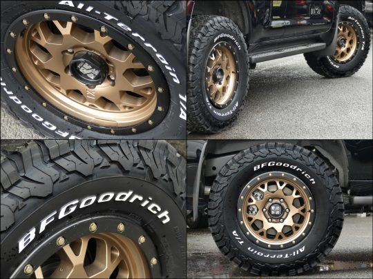 XTREME-J：XJ04wheels・bfグッドリッチATタイヤ