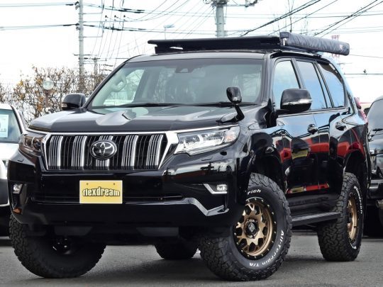 新車ランクル150プラド ARB4x4ラック オーニング MLJ-XJ04アルミホイール