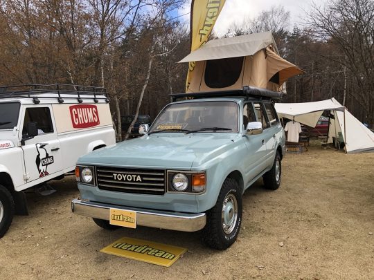 ランクル80_ランクル丸目_FD-classic_ランクル86_ARB4x4_ルーフトップテント_ライジングフィールド大感謝祭2020_flexdream