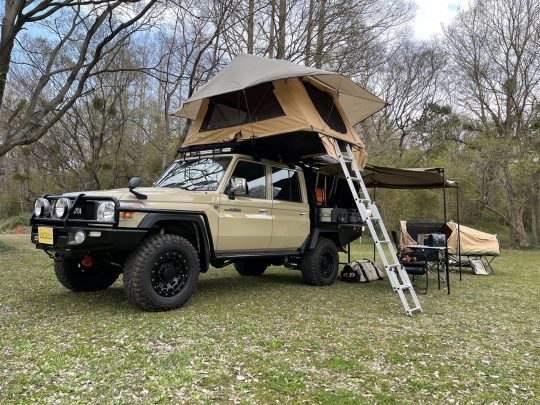 ランクル79_ARB4x4_ルーフトップテント_オーバーランド_flexdream