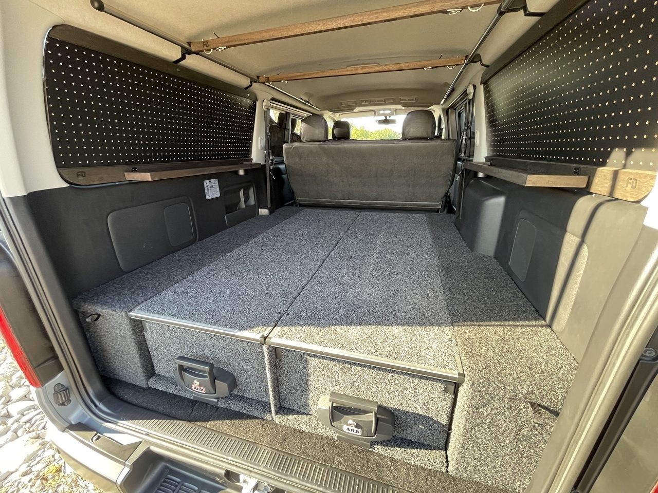 アウトドアパークみちのく_outdoorparkinみちのく_ハイエース_ハイエース丸目_FD-classic_ARB4x4_ARBドロワー_flexdream