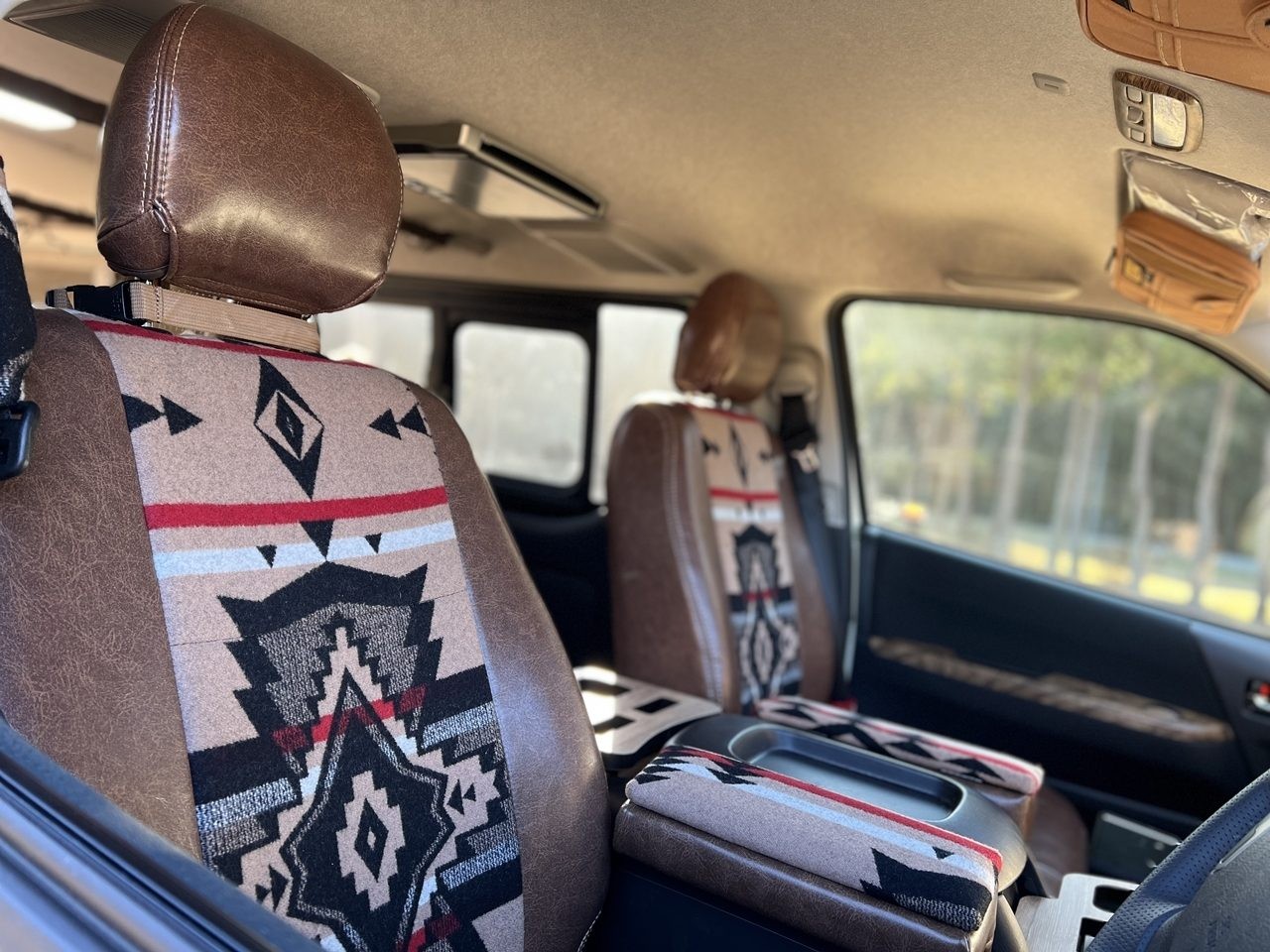 アウトドアパークみちのく_outdoorparkinみちのく_ハイエース_丸目ハイエース_PENDLETONシートカバー_FD-classic_FD-camp_flexdream