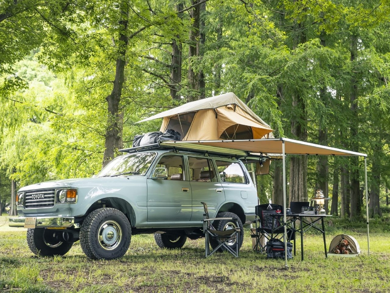 tokyooutsidefestival_東京アウトサイドフェスティバル_ランクル80_丸目換装FD-classicカスタム