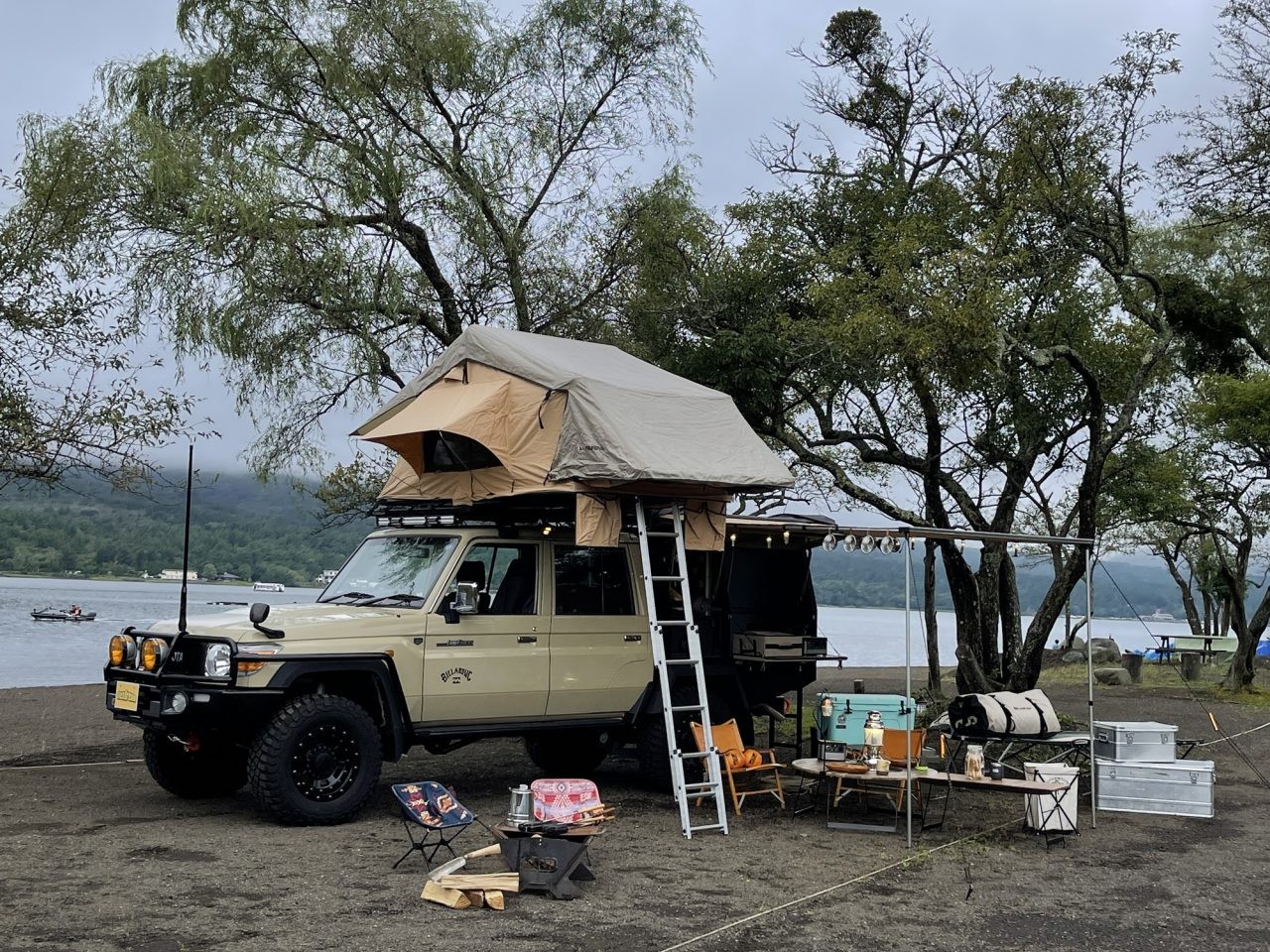 ランクル79ピックアップ_ARB4x4オーバーランダースタイル