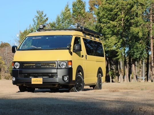 東北キャンピングカーフェア_TOUHOKUCAMPINGCARFAIR_グランディ・21_ハイエース_丸目ハイエース_FD-classic_RHINO-RACK_flexdream