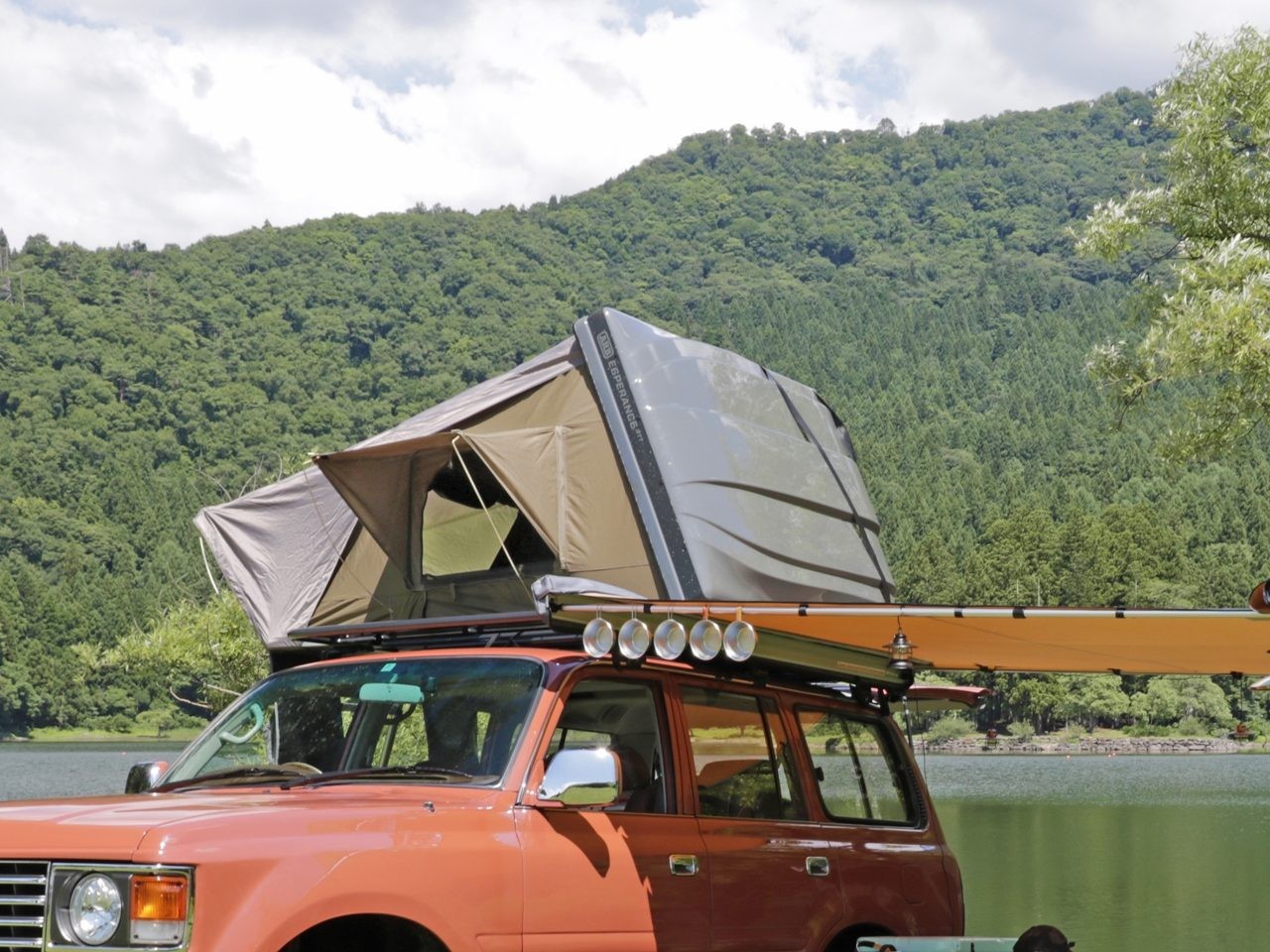 FIELDSTYLE_フィールドスタイルジャンボリー_愛知スカイエキスポ_ランドクルーザー_FD-classic86_ARB4x4_ルーフトップテント_車上泊_エスペランス_flexdream