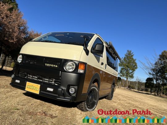 OUTDOORPARK_アウトドアパーク_武蔵丘陵森林公園_ハイエース_丸目ハイエース_FD-classic_flexdream (1)