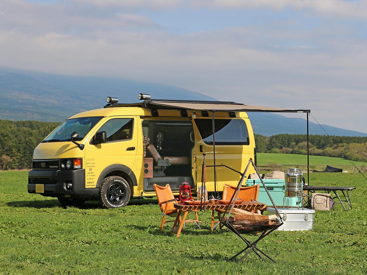 フィールドスタイル_FIELDSTYLEJAMBOREE_愛知スカイエキスポ_ハイエース_丸目ハイエース_FD-classic_ハイエース車中泊_FD-BOX_flexdream