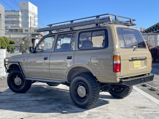 ダルトン_ダルトン武蔵村山_DULTON_ランクル80_ARB4x4_デラックスルーフラック_サイドオーニング_flexdream