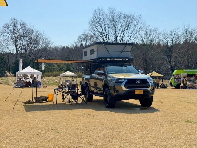 ハッピースプリングパーク_武蔵丘陵森林公園_ランクル_ハイエース_ハイラックスＦＴポーター_flexdream (6)