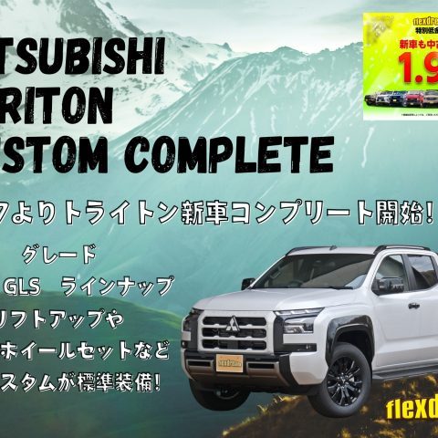 トライトン-トライトンカスタムコンプリート-TRITON-GLS-GSR-flexdream