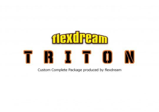 トライトン-TRITON-カスタムパッケージ-flexdream